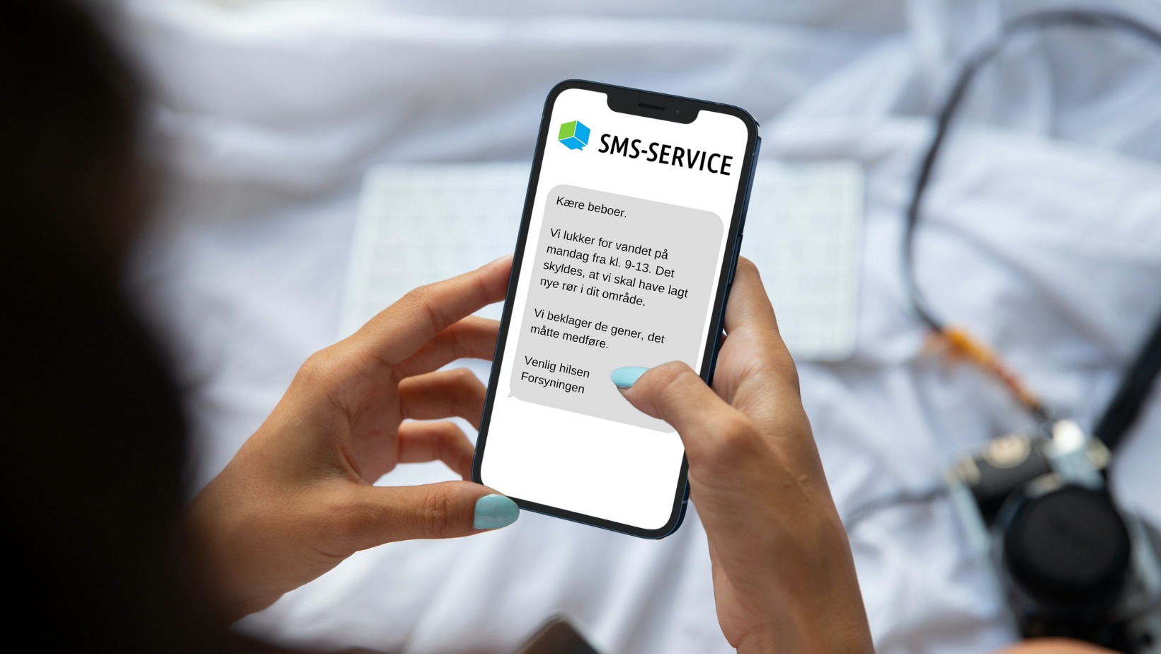 Tilmeld dig SMS-service