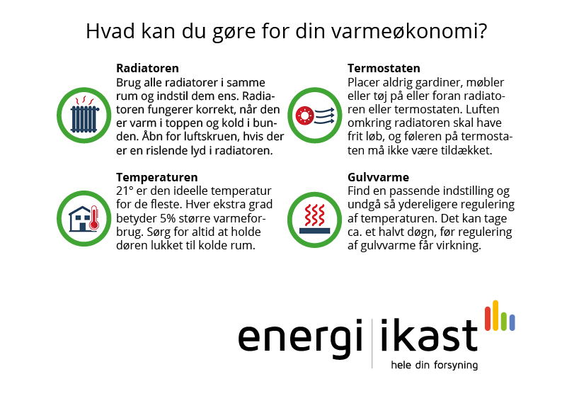 Hvad kan du gøre for din varmeøkonomi